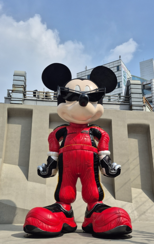 Giant Mickey in Seongsu: Gentle Monster Circuit Collection at Haus